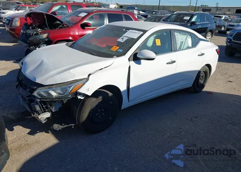 2024 Nissan Sentra S Xtronic Cvt z USA, uszkodzony, nr VIN 3N1AB8BV2RY299020